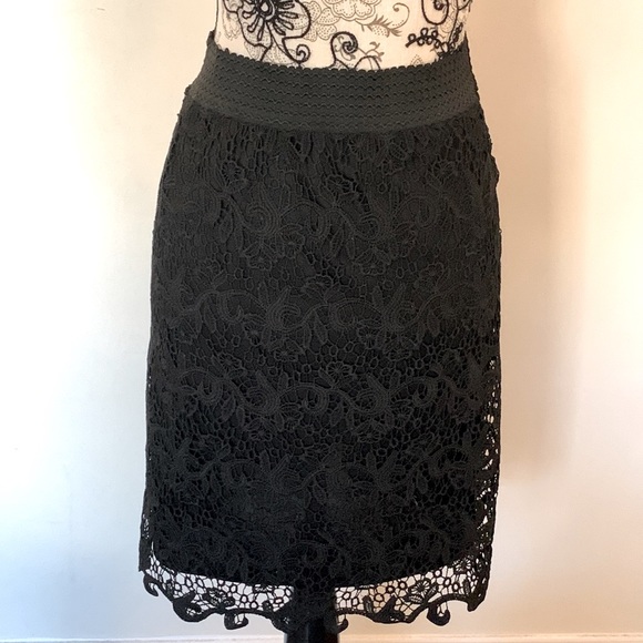 Adiva Dresses & Skirts - Black lace skirt NWT